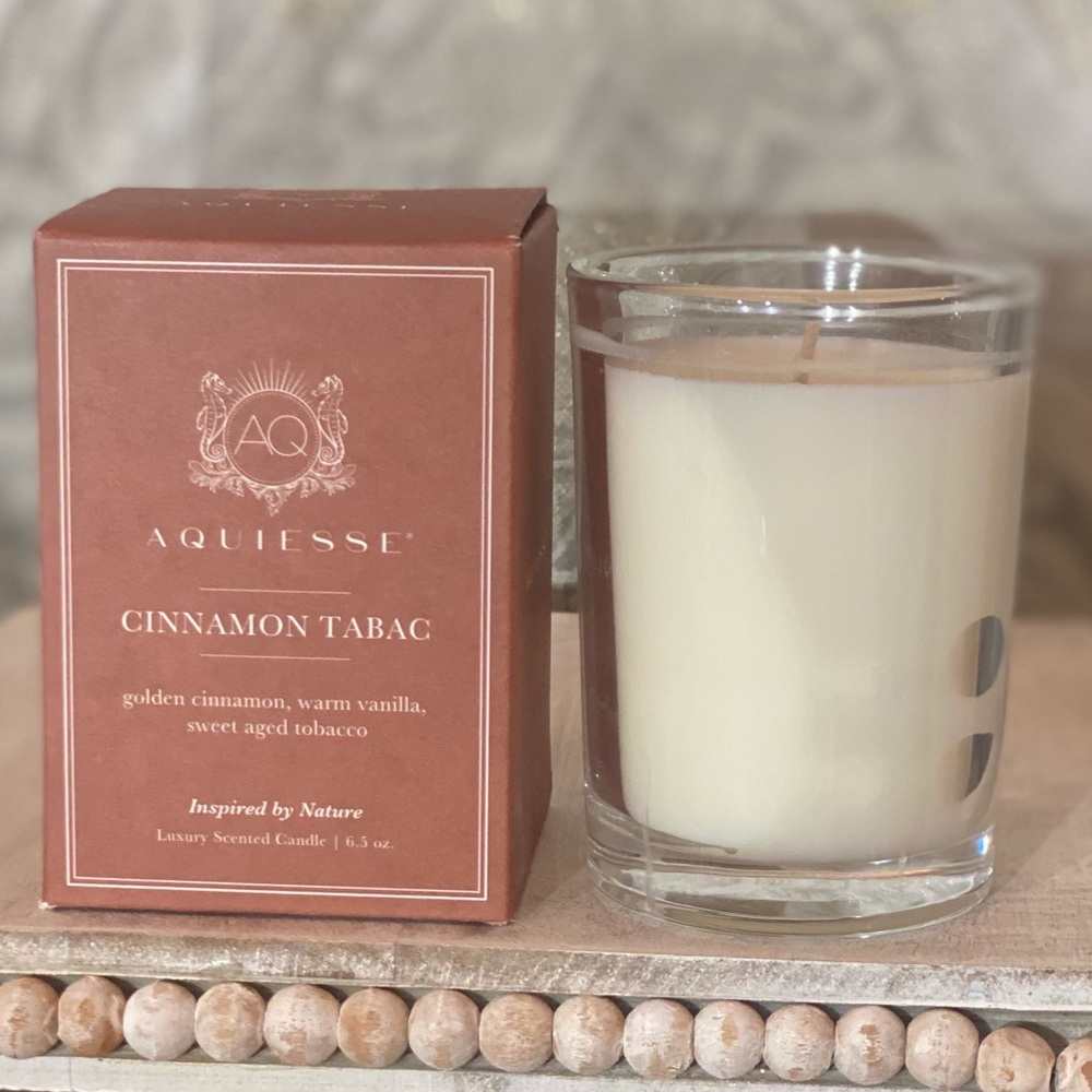 Aquiesse Cinnamon Tabac Candle